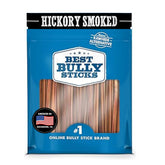 Best Bully Sticks ahumado natural 6 pulgadas: recompensa sabrosa para entrenamiento y calma.
