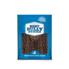 Best Bully Sticks colágeno trenzado res 9 pulgadas, posible cuidado dental