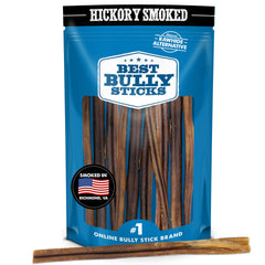 Best Bully Sticks palitos gruesos de 12 pulgadas con aroma ahumado para masticar