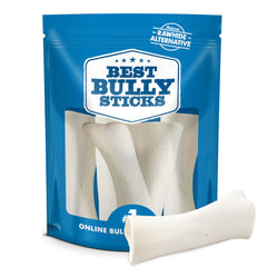 Best Bully Sticks hueso hueco espinilla 5-6 pulgadas para masticación duradera.