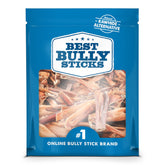 Best Bully Sticks Jumbo Bites: ingrediente único de res para digestión suave.