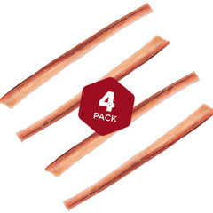 Best Bully Sticks jumbo textura gruesa ayuda a limpieza dental durante la masticación.
