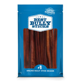 Best Bully Sticks palito carne 12 pulgadas para perros, masticación duradera.