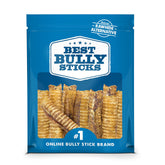 Best Bully Sticks traquea de res premium 6 pulgadas en caja, masticación duradera