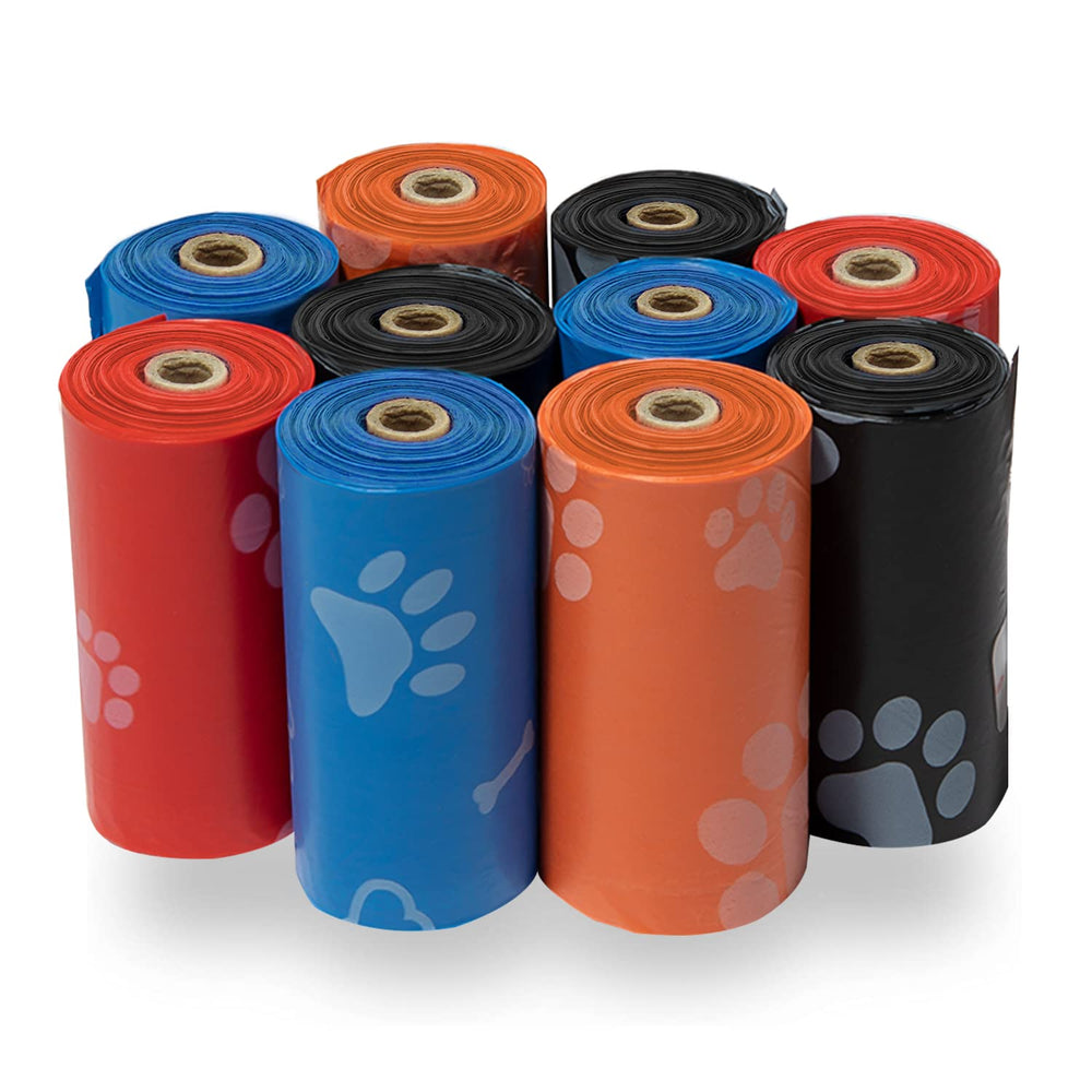 Best Pet Supplies bolsas excrementos para perros, 150 unidades, duraderas para paseos.