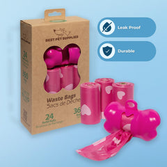 Best Pet Supplies bolsas-perro-perforaciones-rasgado-facil extracción rápida