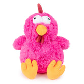 Peluche conejo grande de Best Pet Supplies Cluck, ideal para juego suave y mordida segura.