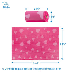 Best Pet Supplies porta-bolsas compacto y ligero, ideal para paseos sin peso.