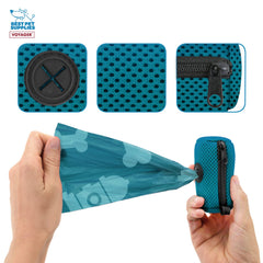 Best Pet Supplies dispensador de malla duradera, suave al tacto para excrementos