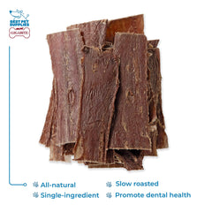 GigaBite Esófago de res, palito sin crudo para masticación natural y saludable.