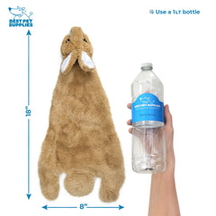 Best Pet Supplies Juguete chirriante Vaca para perros, fomenta juego interactivo