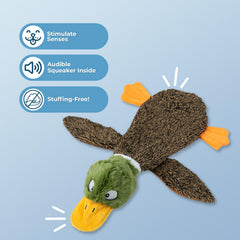 Best Pet Supplies pato interior: diseño sin relleno para menos desorden