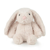 Best Pet Supplies Juguete interactivo con conejo beige para juegos suaves y mordidas.