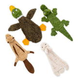 Best Pet Supplies Juguete para perro sin relleno, ideal para juego limpio en interiores.