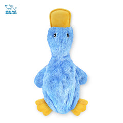 Best Pet Supplies Juguete perro sonoro azul grande ideal para juego interactivo