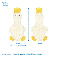 Best Pet Supplies Pato Crinkle Tamaño-Grande Ideal para perros grandes