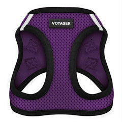 Arnés Voyager de Best Pet Supplies mostrando la entrada con malla de aire para paseos cómodos
