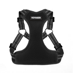 Best Pet Supplies Voyager arnés paso-ajustable malla transpirable para paseos cómodos.