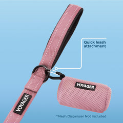 Voyager nylon resistente rosa para uso diario y lluvia ligera.