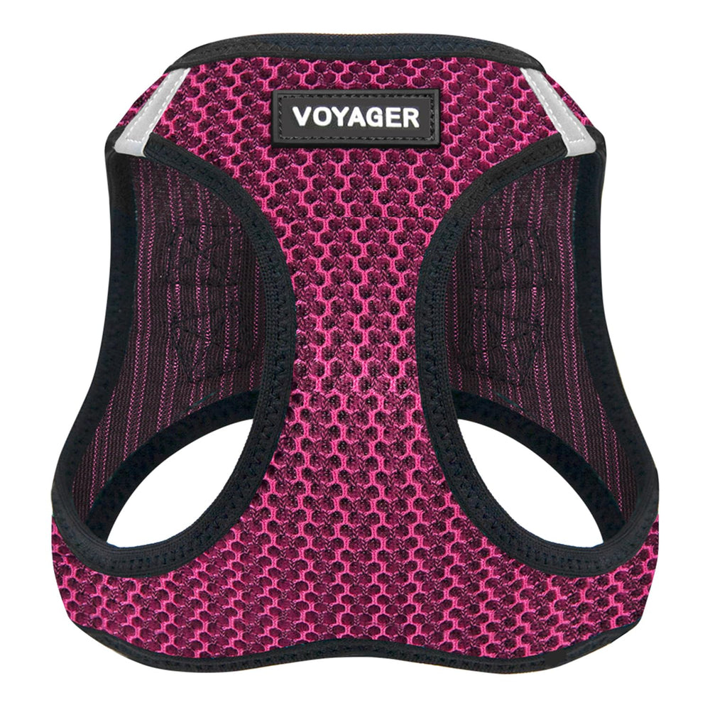 Best Pet Supplies Voyager Step-in Air harnais rose à deux teintes, visibilité accrue.