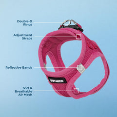 Best Pet Supplies Voyager Step-in Air Harness hebilla resistente y anillos en D dobles
