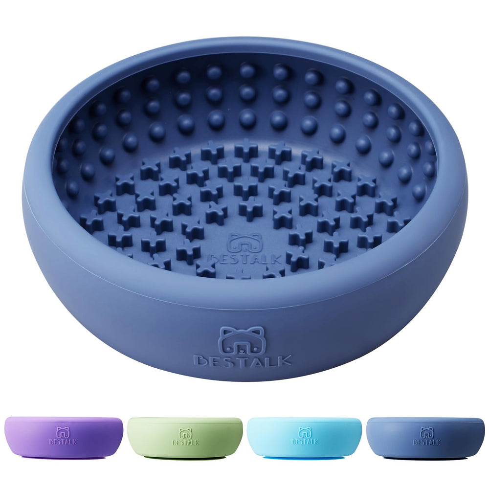 Bestalk tazón lamido para perros con textura para distraer y entretener.