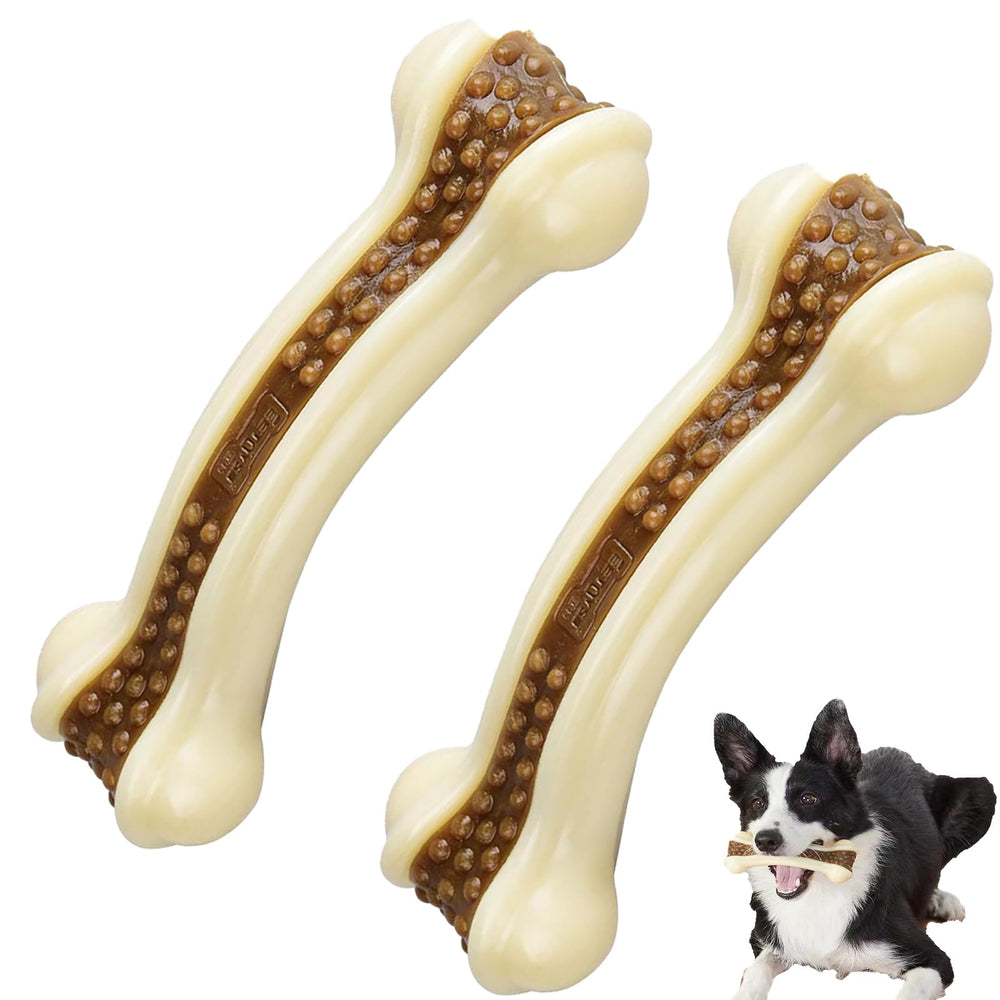 BETTEPROD paquete de dos huesos para perros, masticación segura.