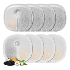 Filtro de repuesto BFLICROY para fuente de gatos 2L, mejora sabor y atractividad para beber.