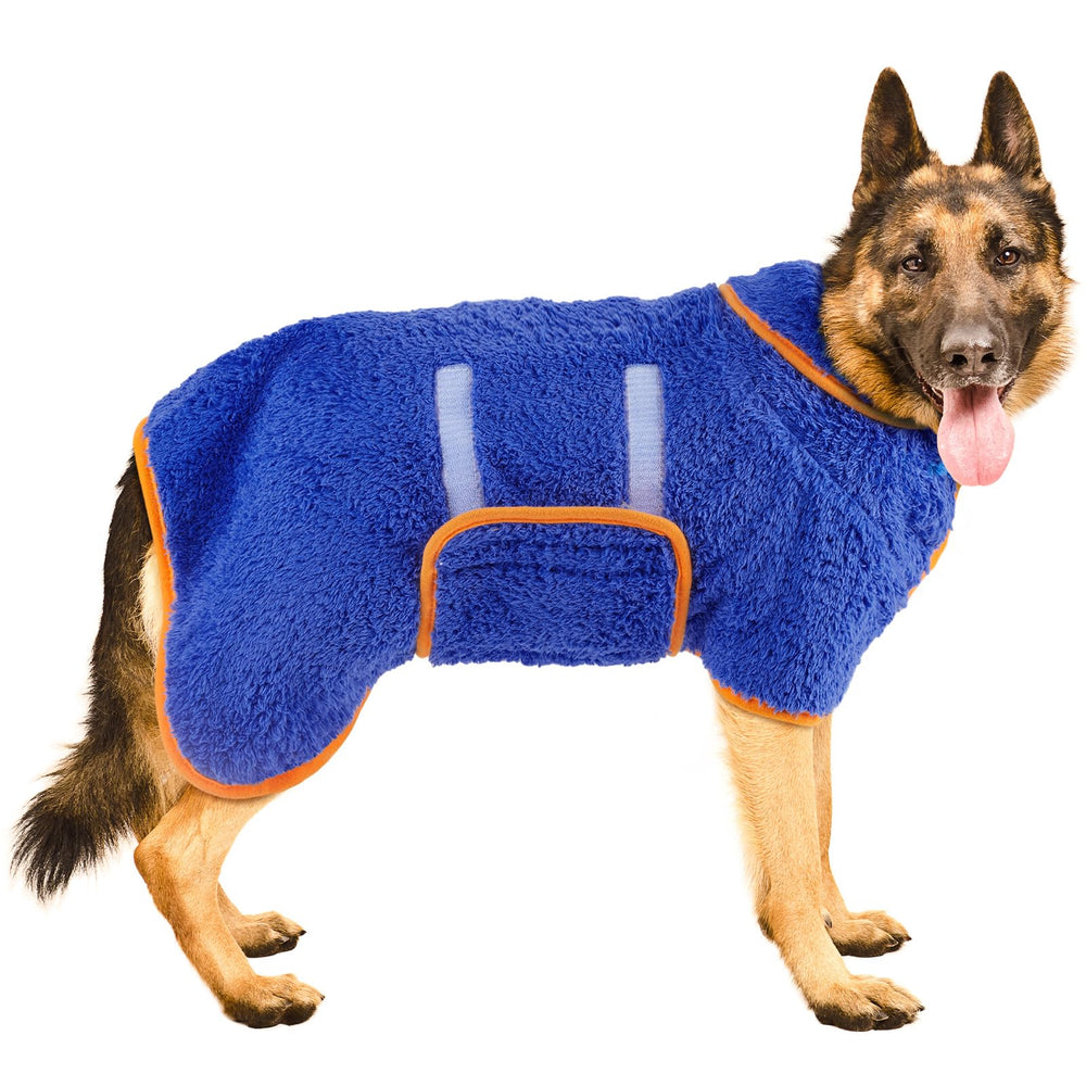 Bienbee bata para perros con secado rápido tras el baño, comodidad total.