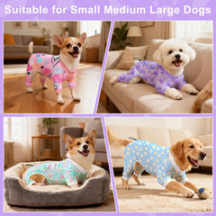 Bienbee pijama para perro con ajuste de longitud de espalda para mayor comodidad.