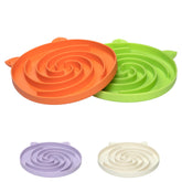 Cuenco alimentador lento Bifeaw con espiral interior para comer con calma.