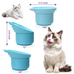 Tazón Bikabpet con carita de gato diseño adorable para hora de comer