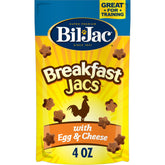 Bil-Jac Breakfast Jacs, bolsa de 4 oz, snack matutino suave para perros