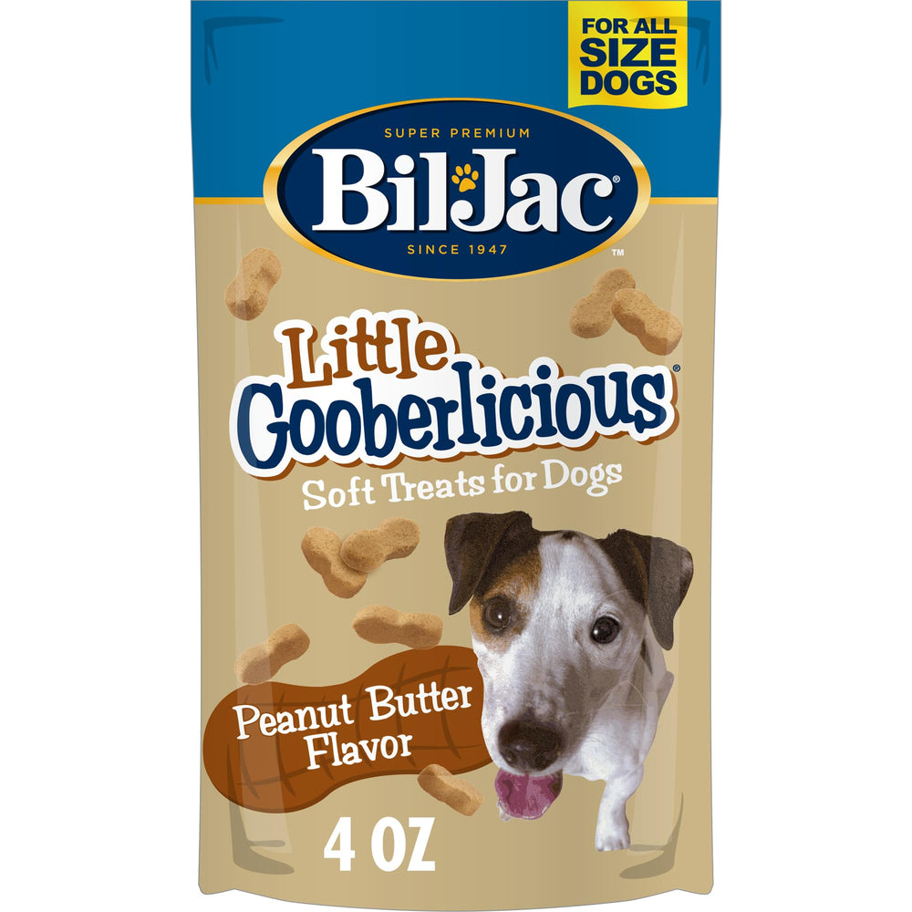Bil-Jac Little Gooberlicious mordiscos mantequilla de cacahuate para entrenamiento rápido