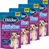 Bil-Jac Little Jacs: recompensa de pollo deliciosa para entrenar perros pequeños