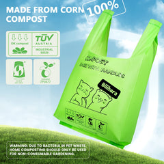 Bilibara bolsas biodegradables para gato, dispensador práctico para cambios rápidos.