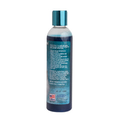 Bio-groom Purrfect White: etiqueta clara con información de ingredientes sostenibles.