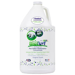 BioTurf BioS+ en envase de origen vegetal para eliminar olores.