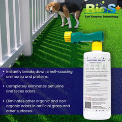 BioTurf BioS+ uso interior/exterior, limpia alfombras y superficies