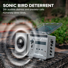 Bird B Gone Bird Chase Super Sonic, sonidos de peligro para aves.