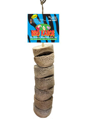Bird Kabob original, juguete deshilachable para aves que satisface el impulso de masticar.