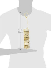 Bird Kabob original, juguete masticable para aves, opción biodegradable.