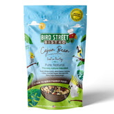 Bird Street Bistro: envase-20onzas práctico para alimentar a loros.