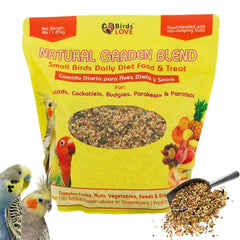 Birds LOVE empaque con cierre hermético para mantener la frescura.