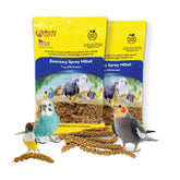 Birds LOVE spray millet sin tallos en empaque 2x7 oz, listo para aves