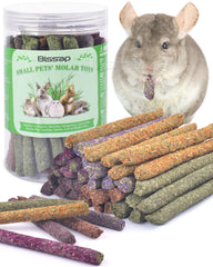 Bissap 36pcs, conjunto general de palitos masticables para conejos