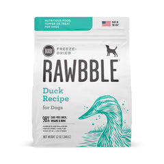 BIXBI Liberty empaque frontal con pato para ración rápida y nutritiva.
