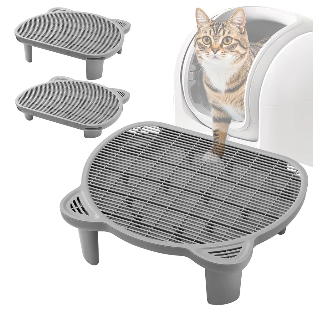 Blata paso-arenero-gato: recoge las patas para suelos más limpios.
