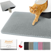 Almohadilla BlissStorm para arena de gato con doble capa facilita la recogida.