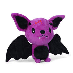 Blnboimrun murcielago de peluche con crujido para masticar suave